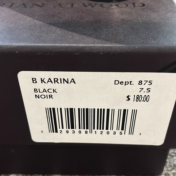 Brian Atwood Geometric Block Heel Pumps - Picture 4 of 5